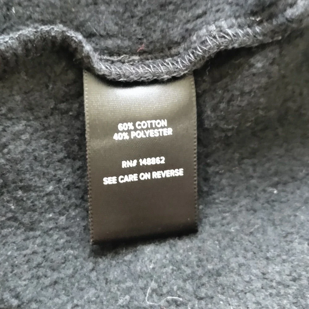 Torrid‎ Womens Plus Size 5 Black Sequin Bow Raglan Fleece Sweatshirt Pullover